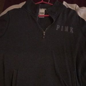 PINK brand sweatshirt halfzip